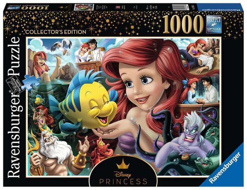 Ravensburger Puzzle 16963 Disney Princess Collection - Arielle die Meerjungfrau