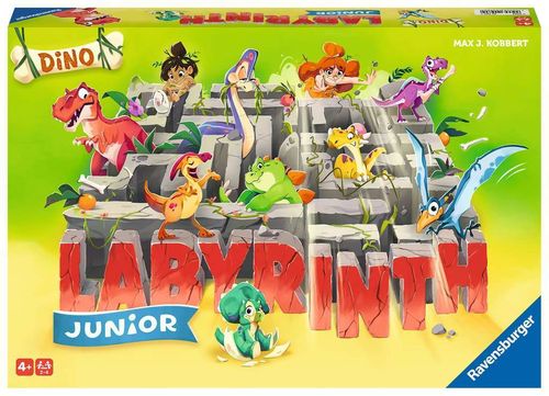 Ravensburger Familienspiel - 20980 Dino Junior Labyrinth 4+Jahre