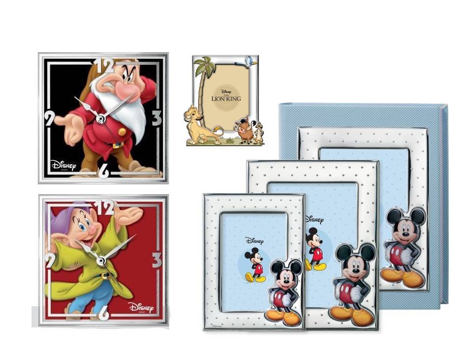 Valenti Exclusive Bilderrahmen, Messlatten und Uhren im Disney Design